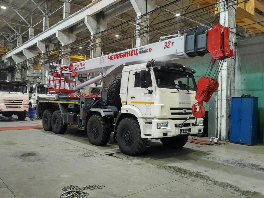 Кран КАМАЗ КС 55733