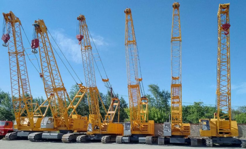 Кран гусеничный ДЭК-321