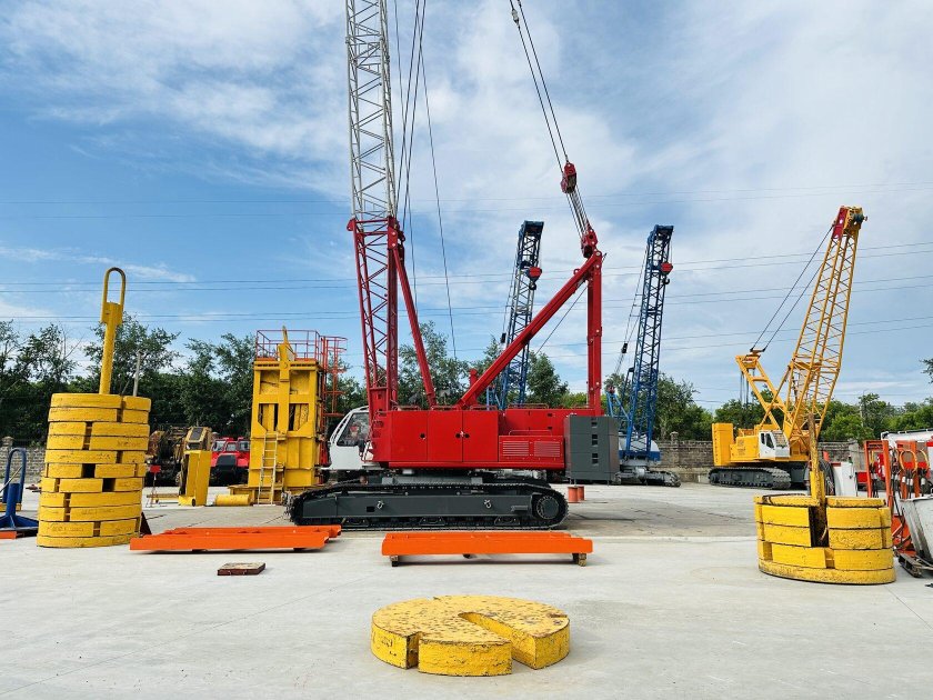 Гусеничные краны