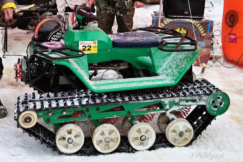 Гусеничный вездеход патруль трак