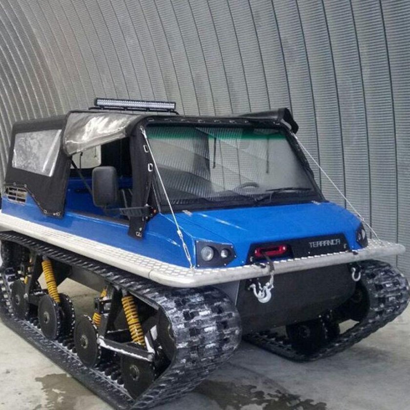 Гусеничный снегоболотоход терраника