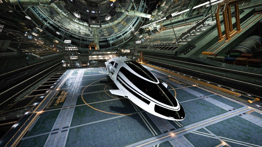 Elite Dangerous Clipper Cockpit