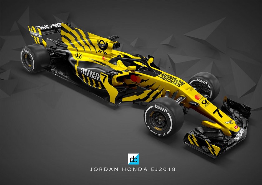 F1 Jordan livery