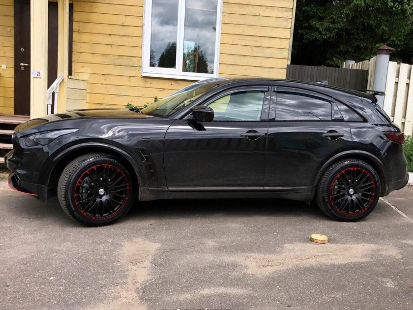 Infiniti fx37s антихром