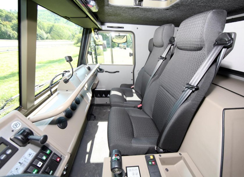 Татра 111 в кабине