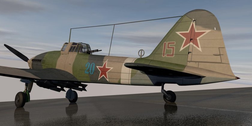 Самолёт ил 2 штурмовик