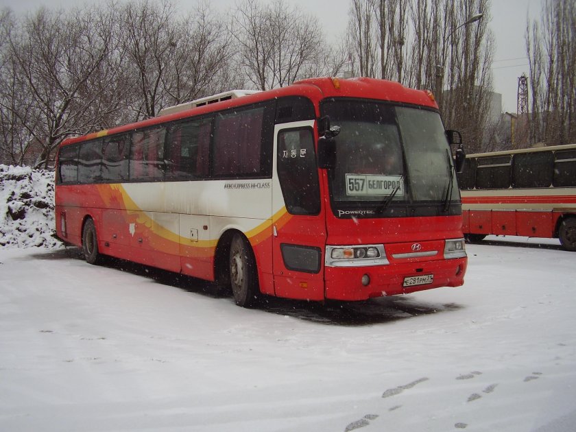 Hyundai Aeroexpress автобус