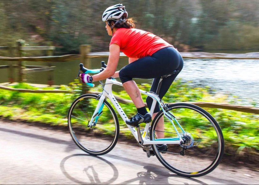 Катание на велосипеде