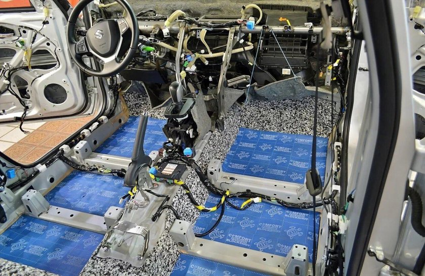 Шумоизоляция автомобиля комфорт мат