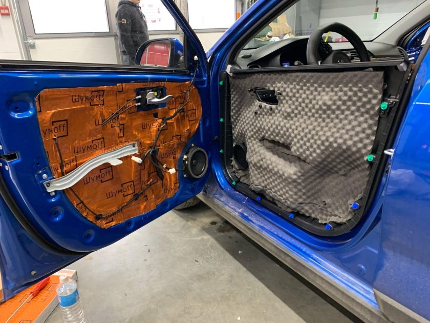 Шумоизоляция Kia Rio 2