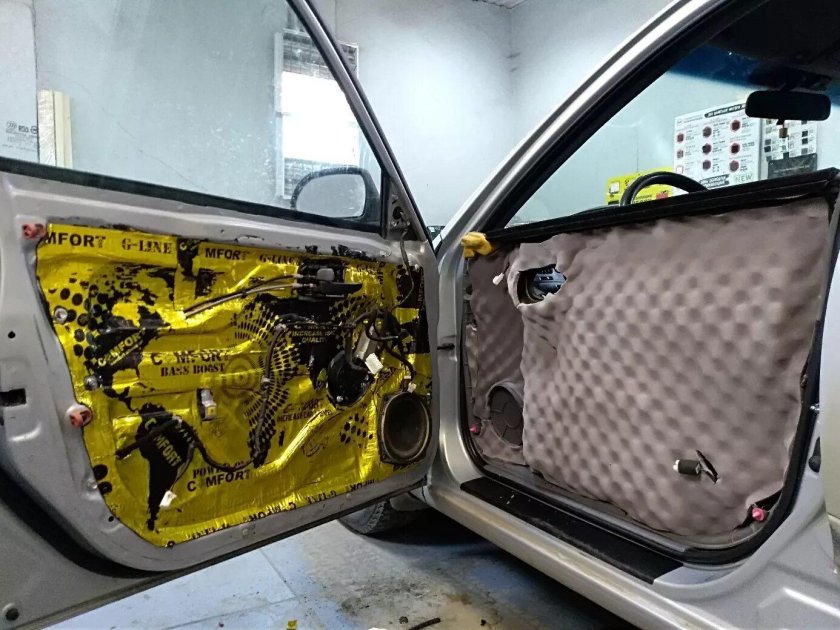 Шумоизоляция STP шумоизоляция дверей