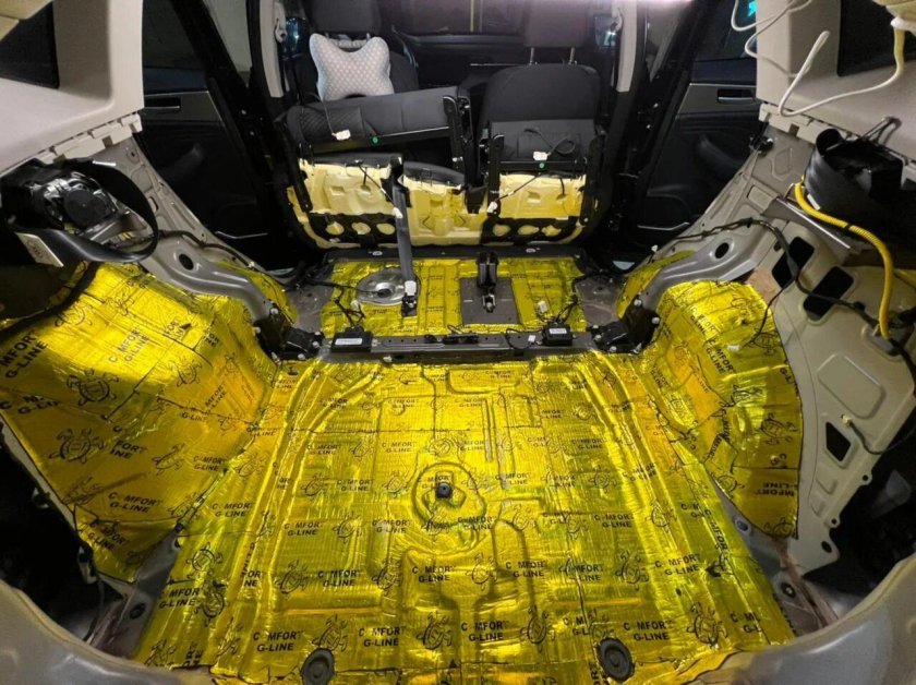 Шумоизоляция авто