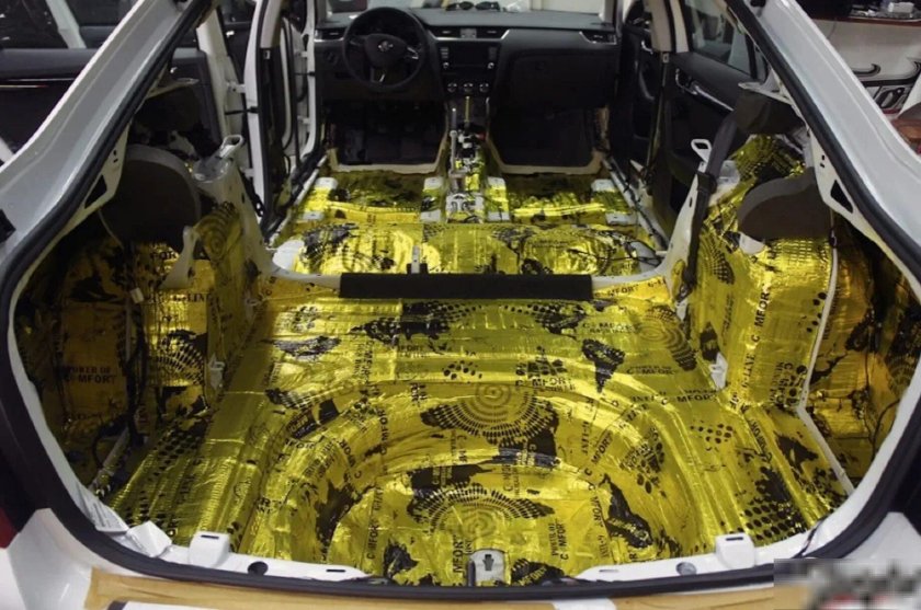 Шумоизоляция авто