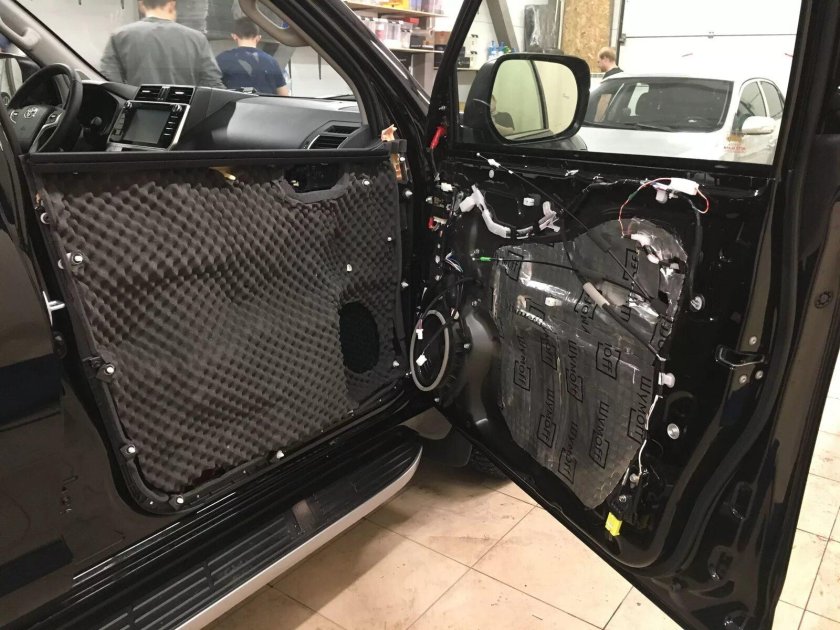 Шумоизоляция авто STP