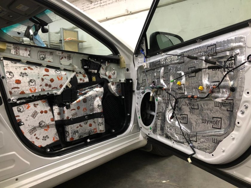 Шумоизоляция STP шумоизоляция дверей