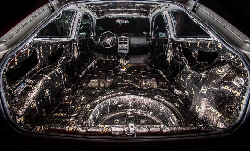 Шумоизоляция авто STP