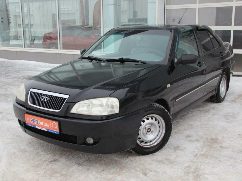 Чери амулет черный бампера