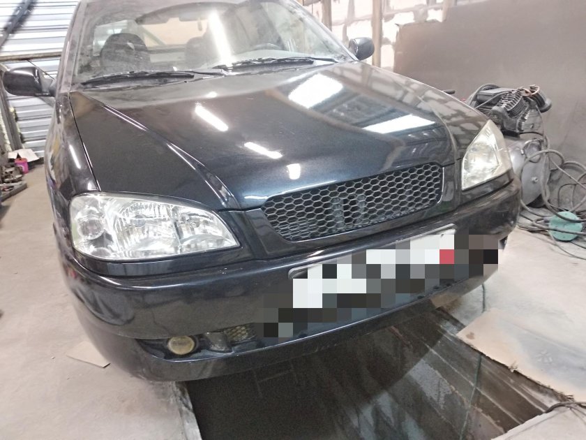 Chery Amulet тюнинг решетка радиатора