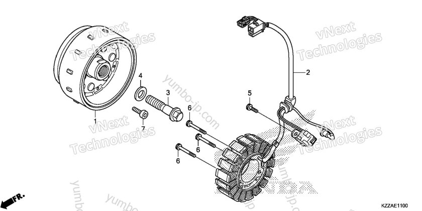 Запчасти для мотоцикла