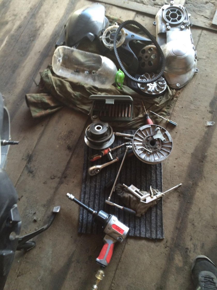 Двигатель Honda Forza mf06