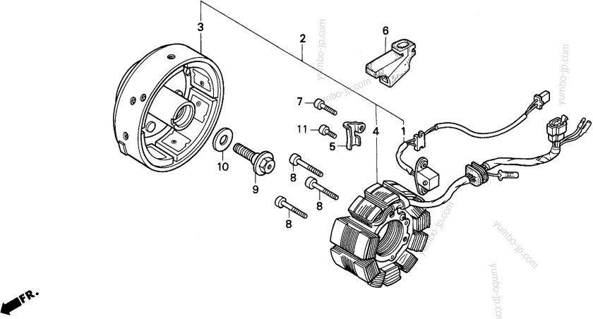 Генератор мотоцикла