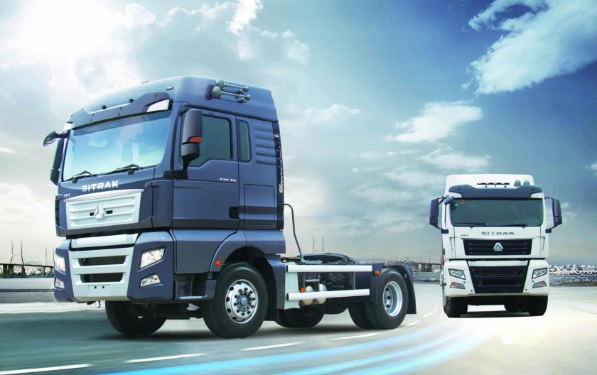 Седельный тягач Sitrak c7h 4x2