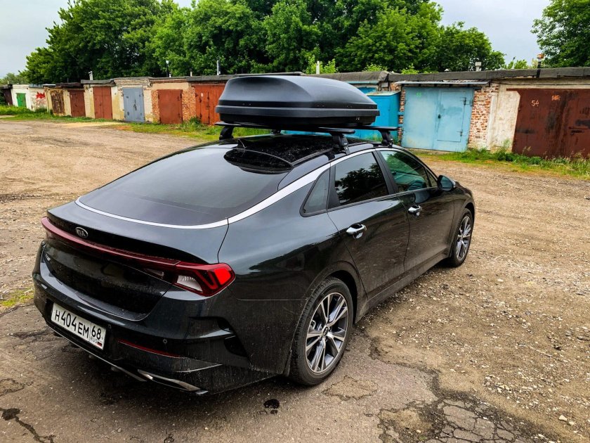 Багажник на крышу киа оптима