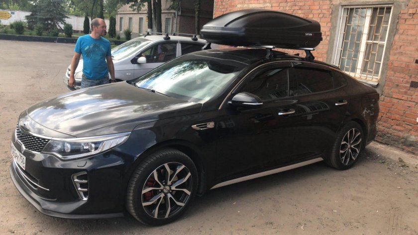 Багажник Киа Оптима 2017