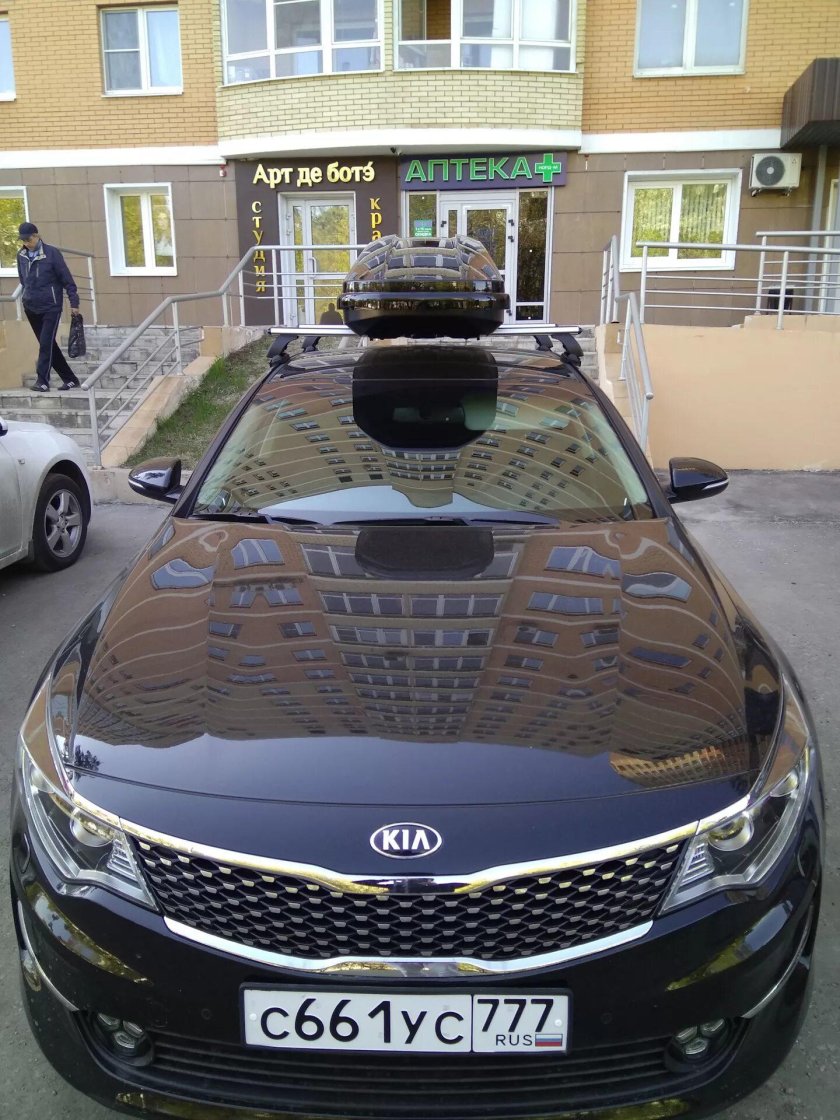 Багажник на крышу Киа Оптима 2017