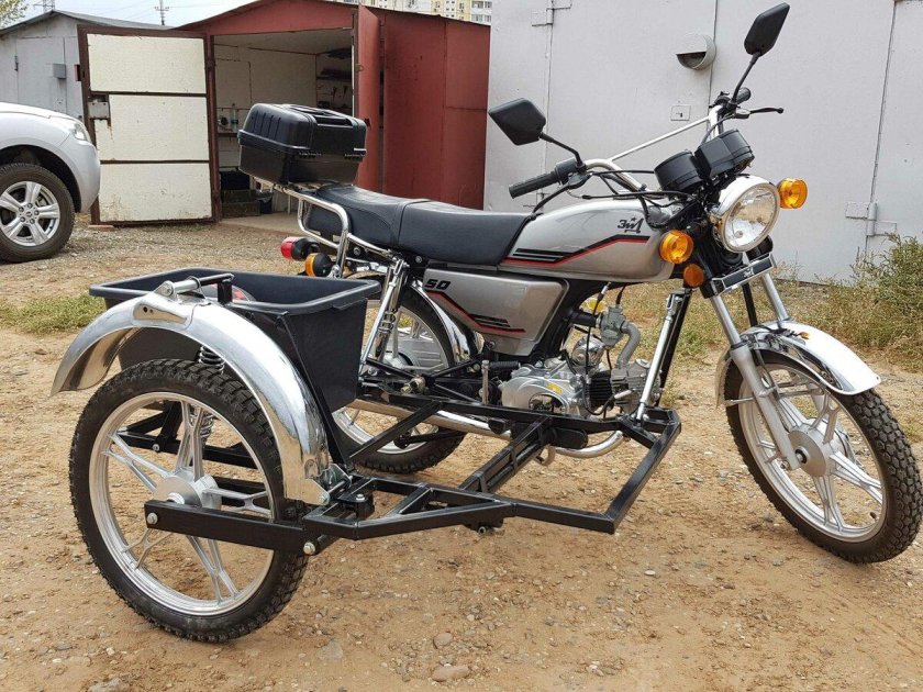 Альфа 110с боковым пртцепом