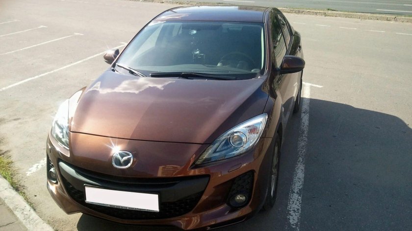 Mazda 3 BL бронза