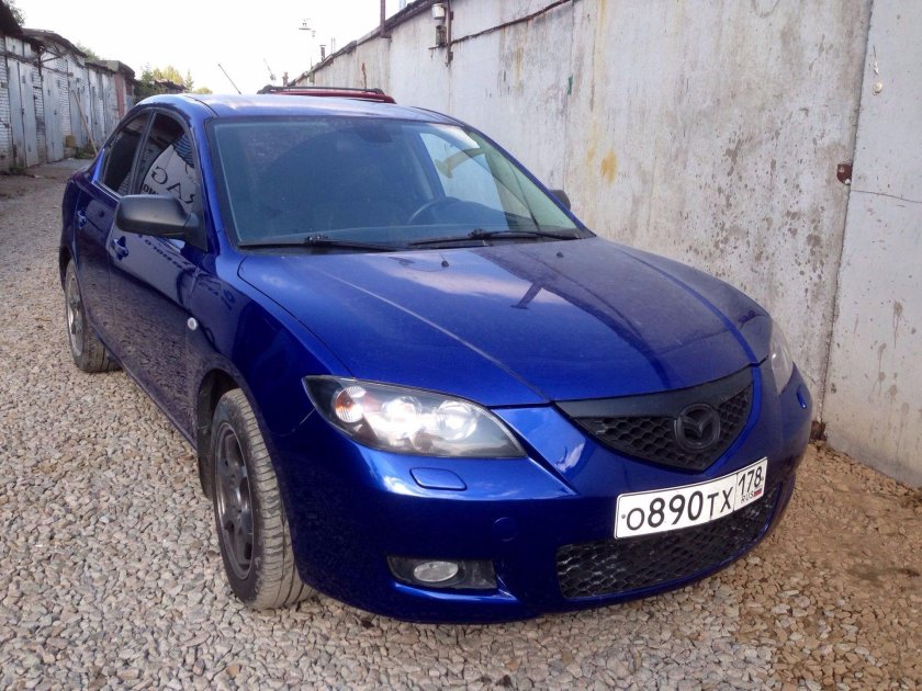 Мазда 3 антихром