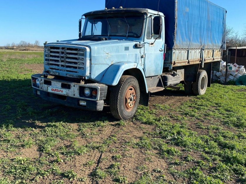 Бортовой грузовик зил 133г40