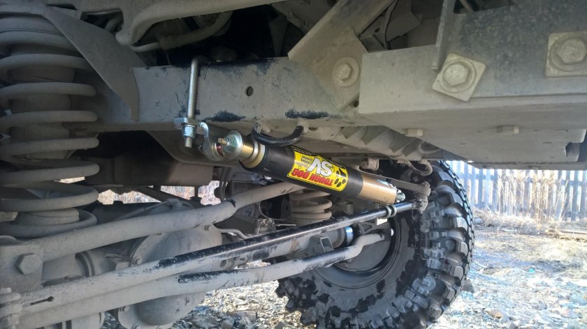 Рулевой демпфер на УАЗ 469