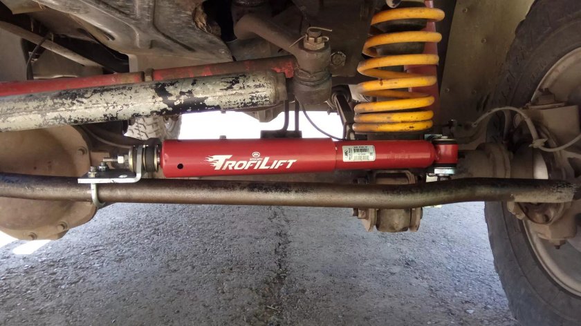 Рулевой демпфер на УАЗ 469