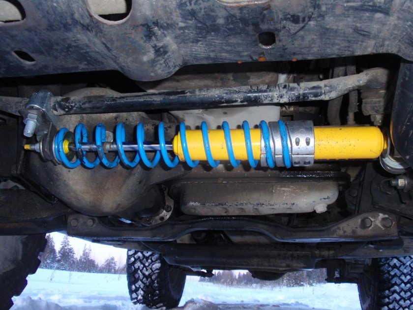 Рулевой демпфер риф усиленный на Опель Фронтера а спорт