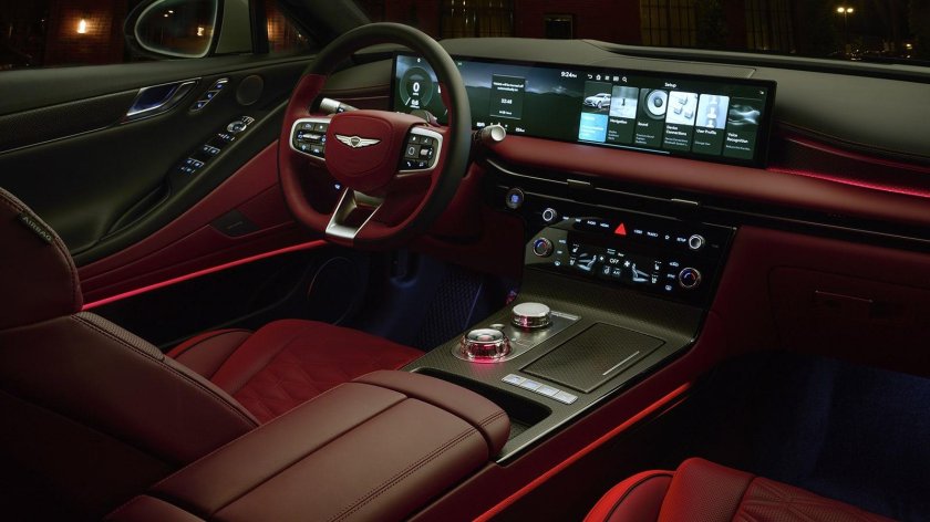 Genesis g 80 салон