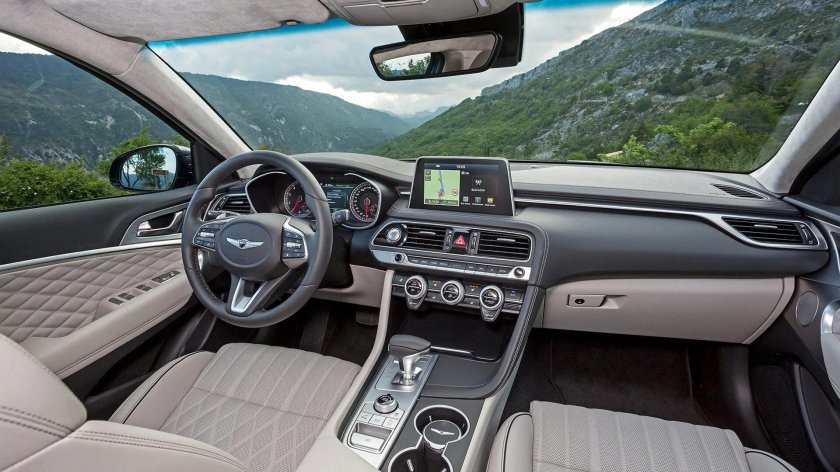 Genesis g70 салон