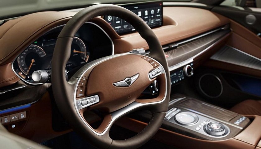 Genesis g80 2021 салон