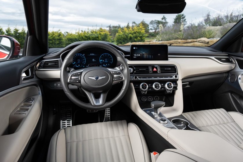 Genesis gv70 2020 салон