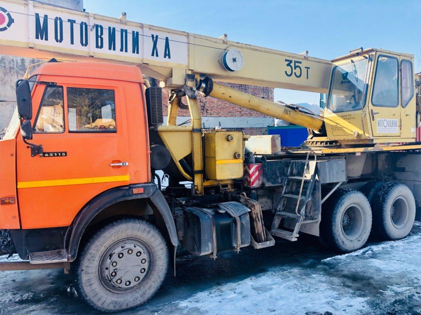 Перевозка автокрана