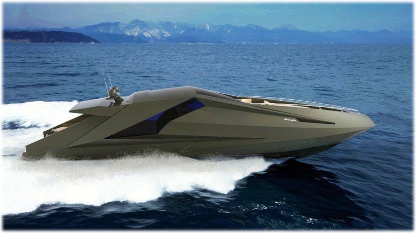 Яхта Ламборджини