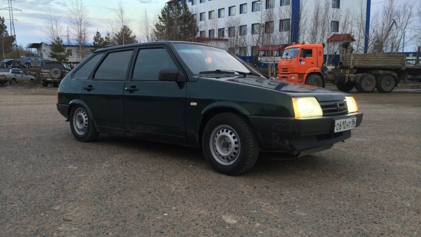 ВАЗ 2109 темно-зеленый опер