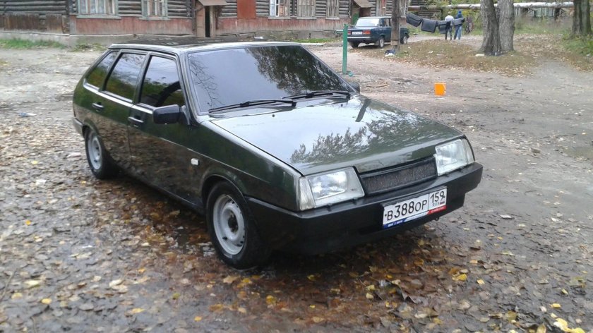 ВАЗ 2109 золото инков