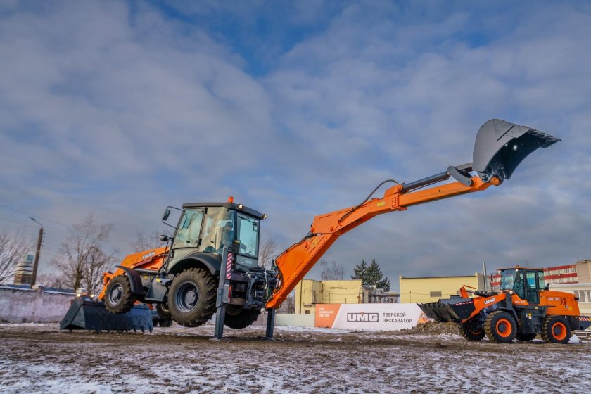 Экскаватора погрузчика