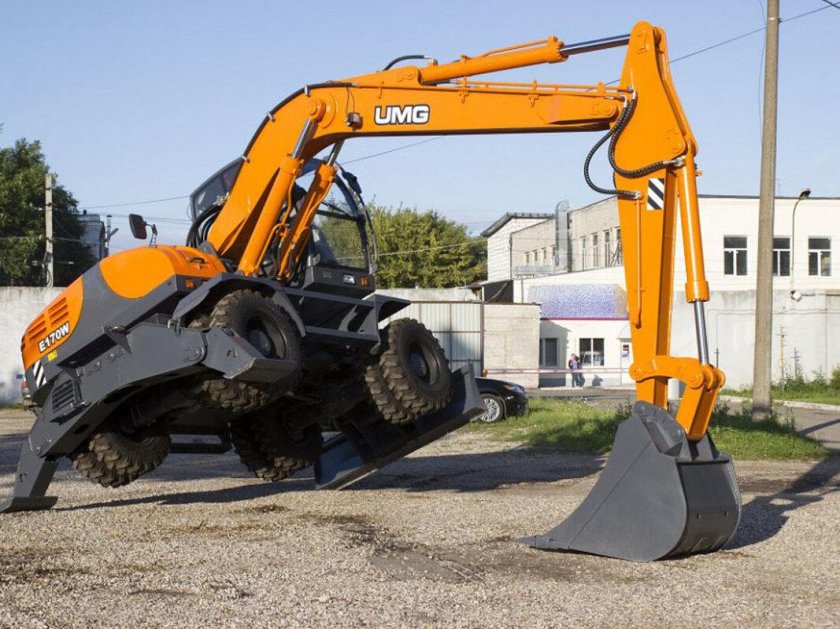 Экскаватор Эксмаш e170w