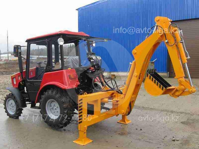 Навесной экскаватор на трактор МТЗ, e37