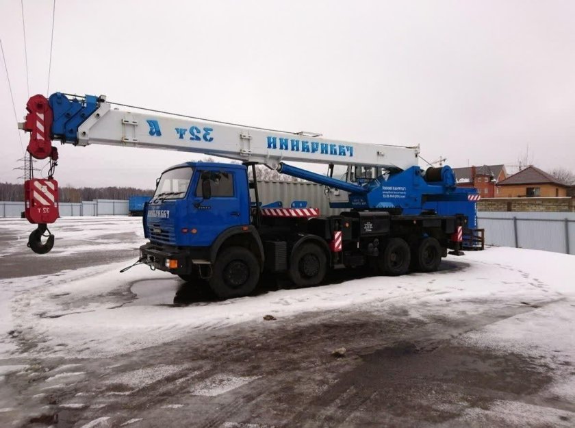 Кран Галичанин 32т КАМАЗ