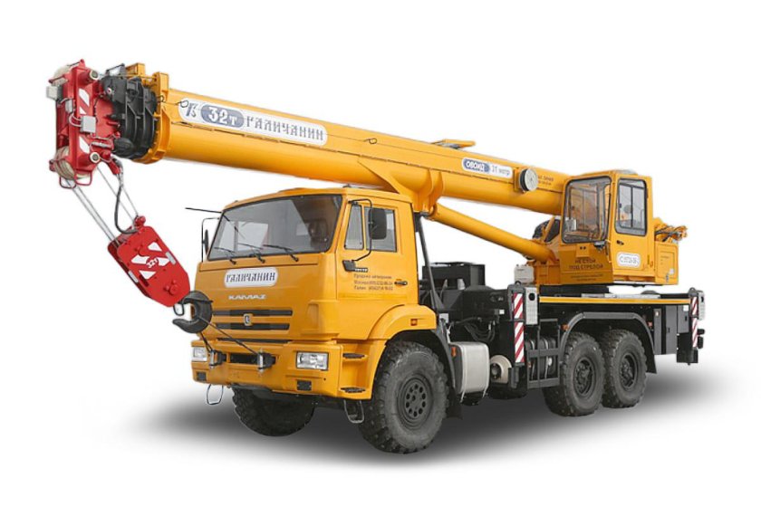 Кран Галичанин 32т