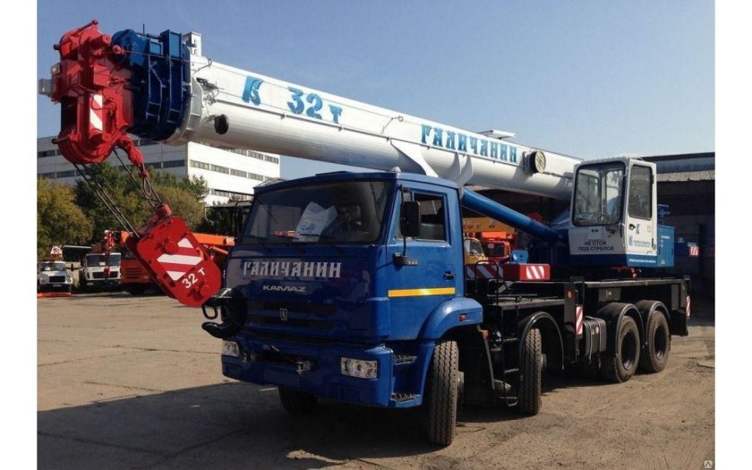 Кран Галичанин 32т КАМАЗ